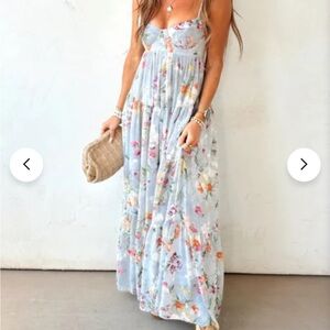 Vivifts Tea Time Maxi Dress
